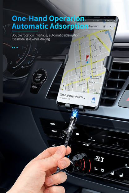 Magnetic Cable Fast Charging: Micro USB /Type C For iPhone Xiaomi