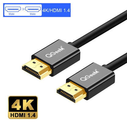 QGeeM 8K Cable HDMI 2.1 Wire for Xiaomi Xbox Series X PS5 PS4 Chromebook Laptops 120Hz HDMI Splitter Digital Cable Cord 4K