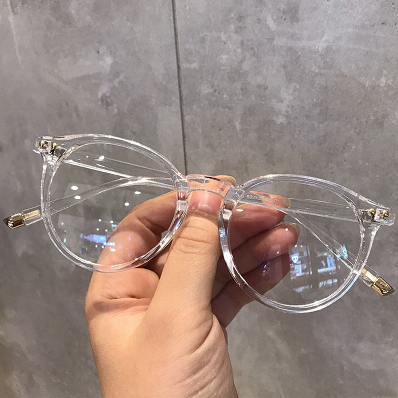 Imwete Fashionable Glasses Frame for Women Vintage Blue Light