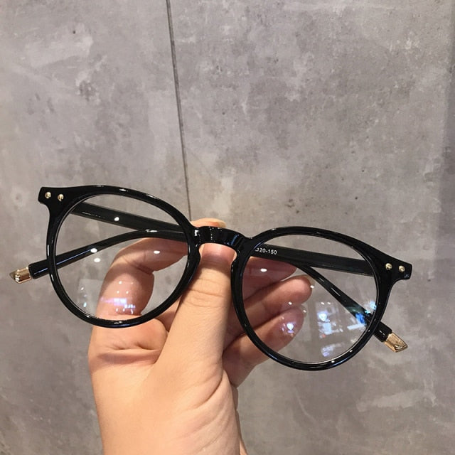 Imwete Fashionable Glasses Frame for Women Vintage Blue Light