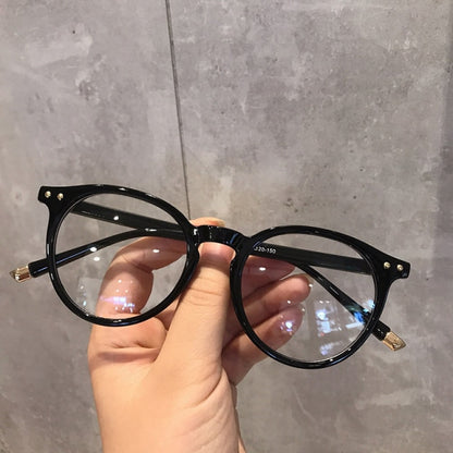 Imwete Fashionable Glasses Frame for Women Vintage Blue Light