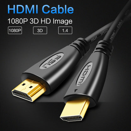 FSU HDMI-compatible Cable Video Gold Plated 1.4, 4K & 1080P & 3D, Cable for HDTV Splitter Switcher 0.5m 1m 1.5m 2m 3m 5m 10m