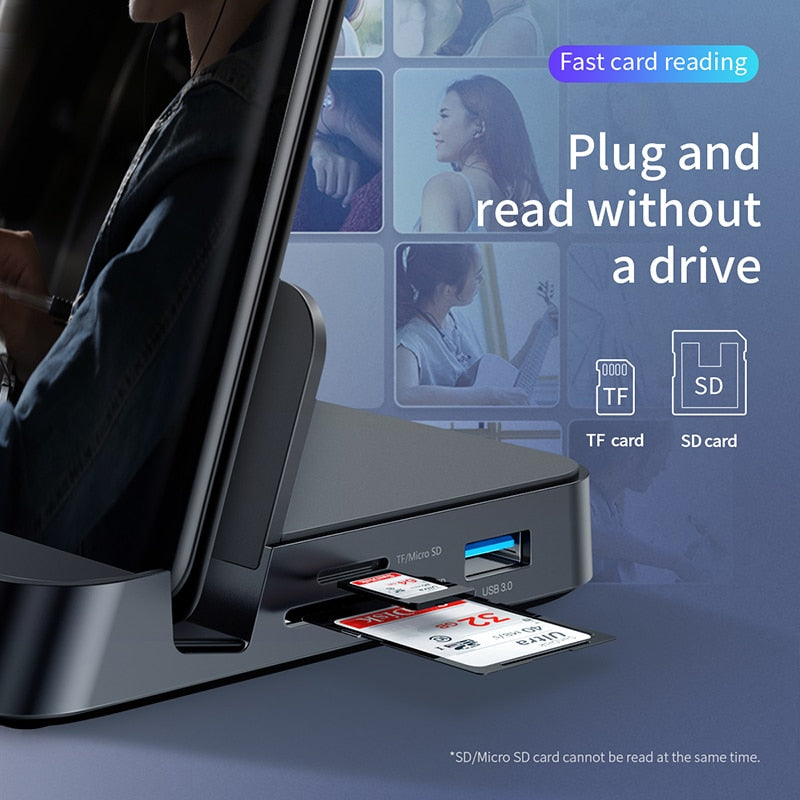 Docking Station Type C To HDMI-compatible Dock Power For Samsung S20 S10 USB C Adapter For Huawei