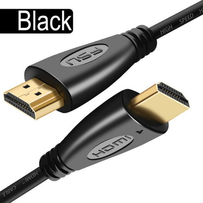 FSU HDMI-compatible Cable Video Gold Plated 1.4, 4K & 1080P & 3D, Cable for HDTV Splitter Switcher 0.5m 1m 1.5m 2m 3m 5m 10m