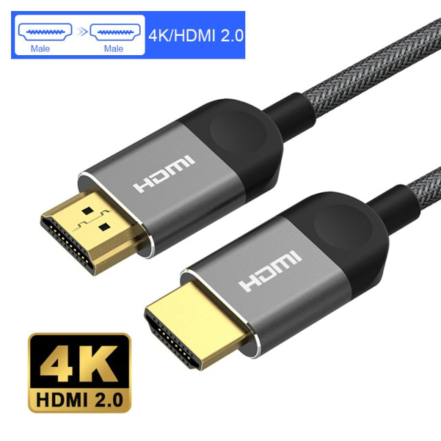 QGeeM 8K Cable HDMI 2.1 Wire for Xiaomi Xbox Series X PS5 PS4 Chromebook Laptops 120Hz HDMI Splitter Digital Cable Cord 4K