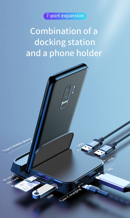 Docking Station Type C To HDMI-compatible Dock Power For Samsung S20 S10 USB C Adapter For Huawei