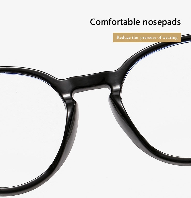 Imwete Fashionable Glasses Frame for Women Vintage Blue Light