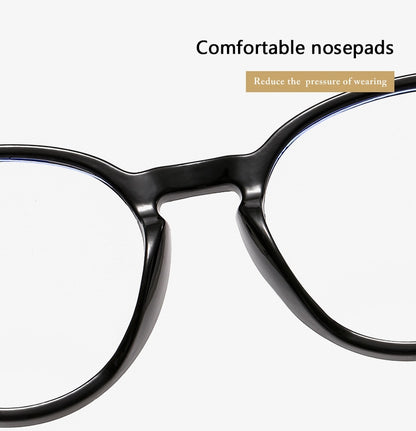Imwete Fashionable Glasses Frame for Women Vintage Blue Light