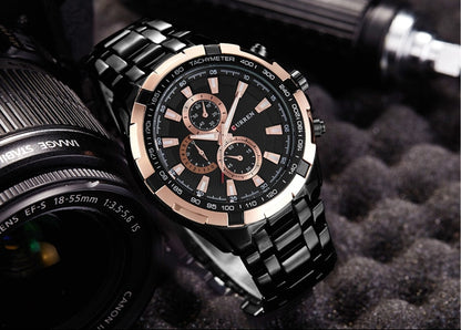 CURREN 8023 Quartz Watch Men Waterproof Sport Mens Business Stainless Steel Wristwatch