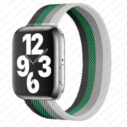 Apple watch Strap For band 44mm 40mm 38mm 42mm metal Magnetic Loop correa Accessories bracelet