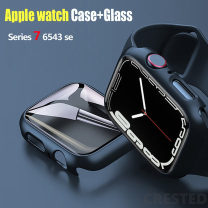 Apple Watch Glass+Cover series from 3 to 7 45mm 41mm 44mm 40mm 42mm 38mm