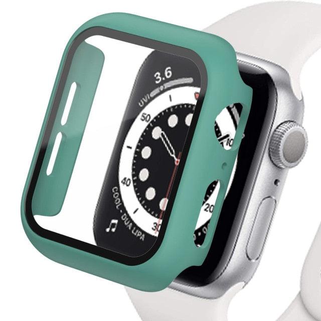 Apple Watch Glass+Cover series from 3 to 7 45mm 41mm 44mm 40mm 42mm 38mm