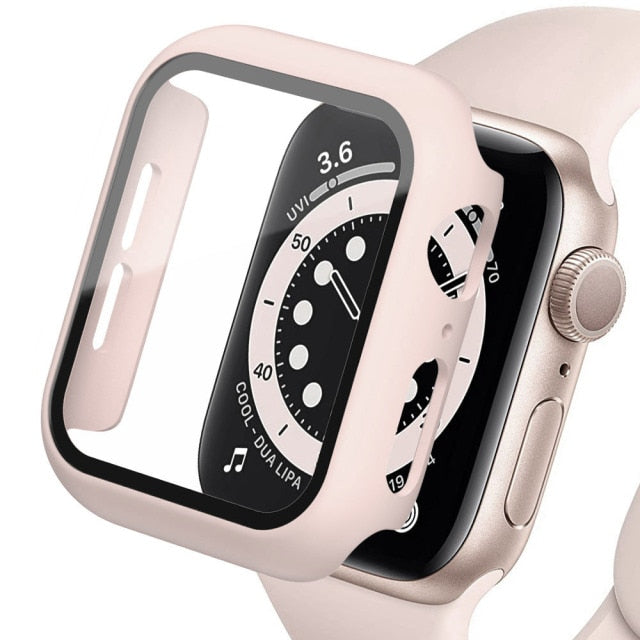 Apple Watch Glass+Cover series from 3 to 7 45mm 41mm 44mm 40mm 42mm 38mm