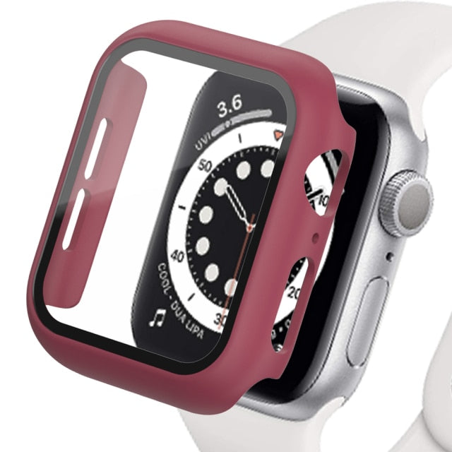 Apple Watch Glass+Cover series from 3 to 7 45mm 41mm 44mm 40mm 42mm 38mm