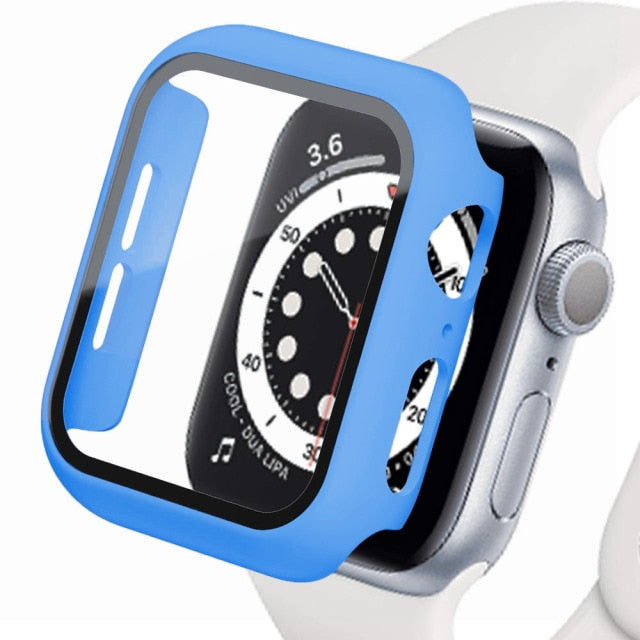 Apple Watch Glass+Cover series from 3 to 7 45mm 41mm 44mm 40mm 42mm 38mm