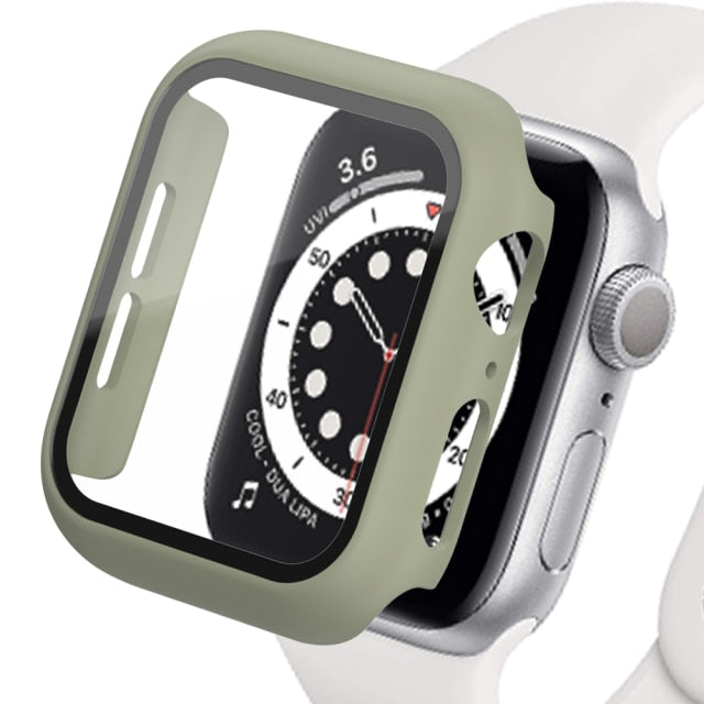 Apple Watch Glass+Cover series from 3 to 7 45mm 41mm 44mm 40mm 42mm 38mm