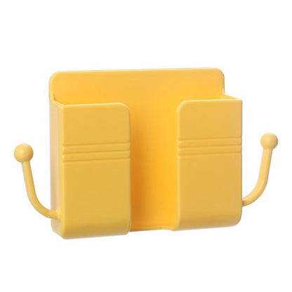 Wall Mounted Organizer Air Conditioner TV Remote Control Storage Box Mobile Phone