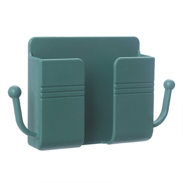 Wall Mounted Organizer Air Conditioner TV Remote Control Storage Box Mobile Phone