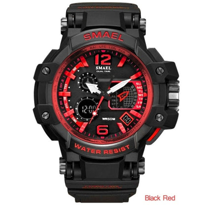 SMAEL Men Quartz Digital Watch Men‘s Sport Electronic Military Wrist watch Male