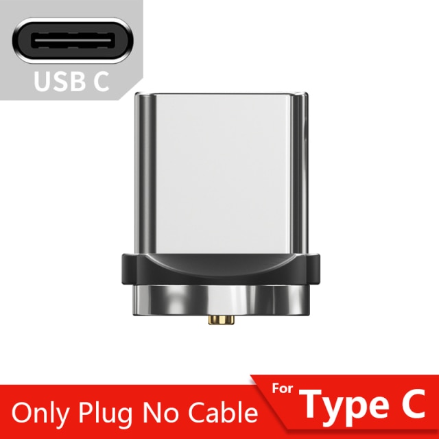 Magnetic Cable Fast Charging: Micro USB /Type C For iPhone Xiaomi