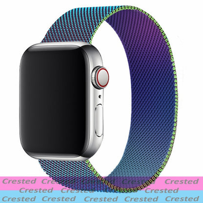 Apple watch Strap For band 44mm 40mm 38mm 42mm metal Magnetic Loop correa Accessories bracelet