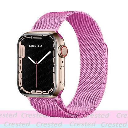 Apple watch Strap For band 44mm 40mm 38mm 42mm metal Magnetic Loop correa Accessories bracelet