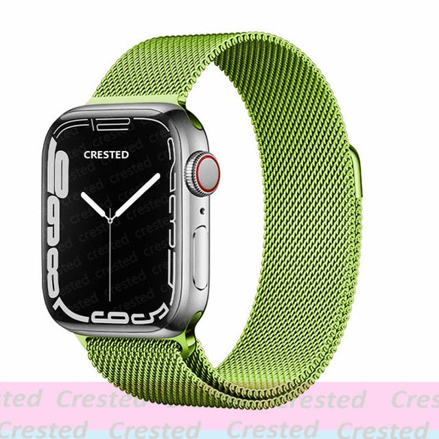 Apple watch Strap For band 44mm 40mm 38mm 42mm metal Magnetic Loop correa Accessories bracelet