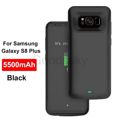 Power Case For Samsung Galaxy Note 20 Ultra 8 9 10 S8 S9 S10 S20 S21 Plus S10e