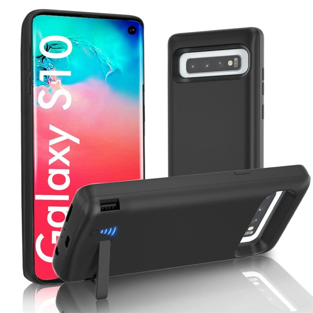 Power Case For Samsung Galaxy Note 20 Ultra 8 9 10 S8 S9 S10 S20 S21 Plus S10e