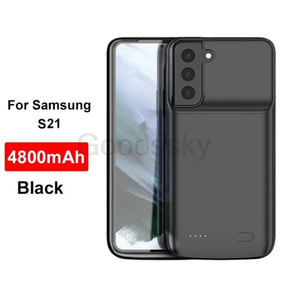 Power Case For Samsung Galaxy Note 20 Ultra 8 9 10 S8 S9 S10 S20 S21 Plus S10e