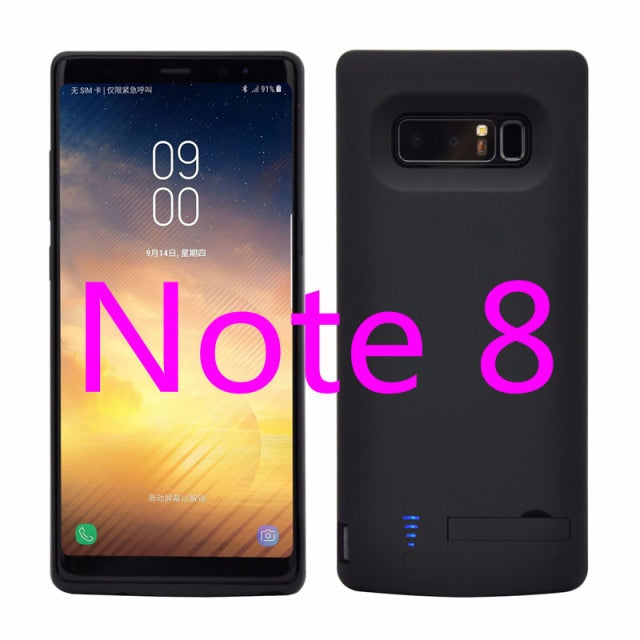 Power Case For Samsung Galaxy Note 20 Ultra 8 9 10 S8 S9 S10 S20 S21 Plus S10e