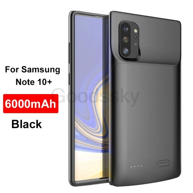 Power Case For Samsung Galaxy Note 20 Ultra 8 9 10 S8 S9 S10 S20 S21 Plus S10e
