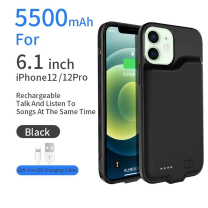 PINZHENG Battery Charger Case For iPhone 7 8 6 6S / X XS 12 11 Pro Max Portable Power Bank Charger